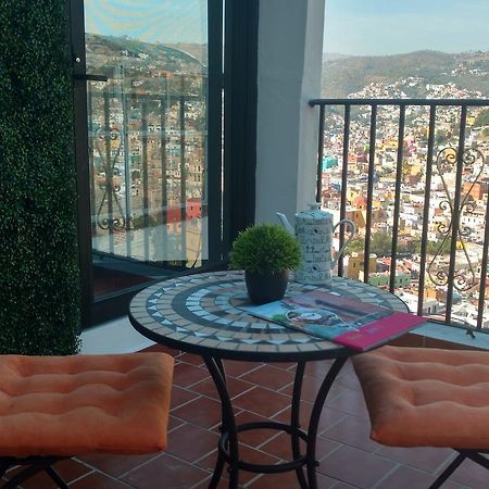 Apartamento Con Terraza A Un Lado Del Monumento Del Pipila Hotel Guanajuato Buitenkant foto