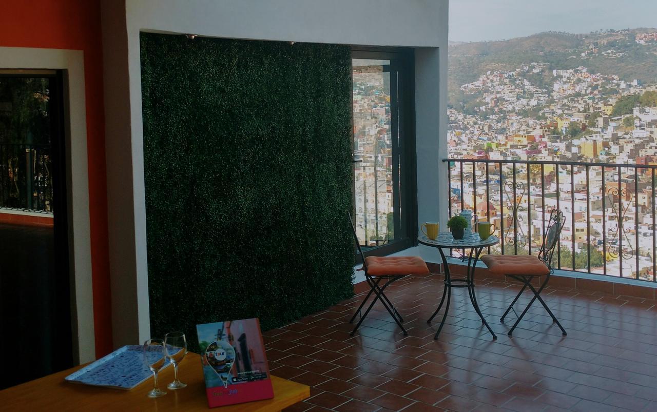 Apartamento Con Terraza A Un Lado Del Monumento Del Pipila Hotel Guanajuato Buitenkant foto